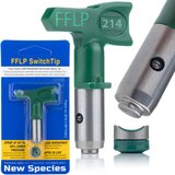 Rosfix FFLP 214 BRIZGALNA GLAVA – NIZKOTLAČNA, 10 CM ŠIRINA, 345 BAR, 50° KOT | ZA EPOKSI BARVE, (5000076017) | Shoptok.si