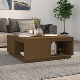 vidaXL Stolić za kavu boja meda 100 x 101 x 40,5 cm masivna borovina Cijene