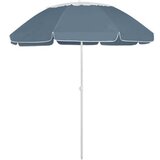  Senčnik za na plažo moder 300 cm | Shoptok.si