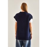 Bianco Lucci Women's V-Neck Knitwear Sweater | Shoptok.si