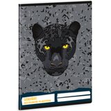 Ars Una Black Panther zvezek za domače naloge s potiskom panterja, 38 listov, A5 Cene