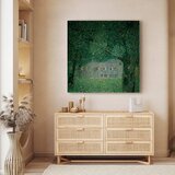  Slika - Gustav Klimt – Oberösterreichisches Bauernhaus 40x40 Na talijanskom platnu | shoptok.hr