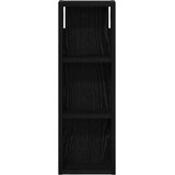  Kupaonski zidni ormarić s policom Crni Hrast 20 x 10 x 60,5 cm | shoptok.hr