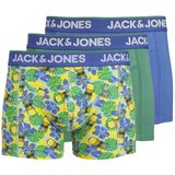 Jack & Jones Boksarice 'JACPINEAPPLE SKULL' modra / rumena / zelena / bela | Shoptok.si