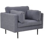 Venture Home fotelja Boom, tamnosiva Slike