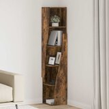  Kutni ormarić 27,5x27x140cm Konstruirano drvo Dimljeni hrast | shoptok.hr