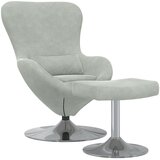 vidaXL Naslanjači, Reclinerji in Spalne Sedežne Enote Svetlo siva Tkanina | Shoptok.si