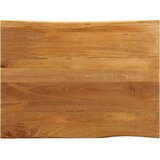 Stolna ploča 110x80x3,8cm od masivnog drva manga sa živim rubom | shoptok.hr