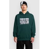 Volcom Essential Pulover s kapuco black green | Shoptok.si