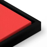  Slika - Torch Against the Backdrop of the French Flag 80x120 U crnom drvenom okviru | shoptok.hr