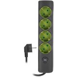 Razvodnik sa 4 mesta 1.4m 1.5mm2 + prekidač | ePonuda.com