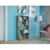MID.YOU REGAL 60/119/20 cm barve hrasta, barve medu | Shoptok.si