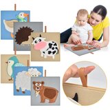 2Kids Toys Sensory Pictures Animals slikanica 6 kos Slike