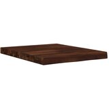 Pravokutni stolni vrh 40 x 40 x 3 cm Četvrtasti - Tamno smeđa 40 x 40 x 3 5 cm Živi rub 1 strana | shoptok.hr