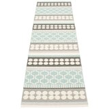 Pappelina siv/turkizen zunanji in notranji tekač 70x270 cm asta pale turquoise – Cene