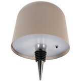 Leitmotiv Bež LED stolna lampa u obliku boce s metalnim sjenilom (visina 13 cm) Cone Hat LED – | shoptok.hr