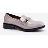 VINCEZA Women's Gray Patent Loafers Nerilaja | shoptok.hr