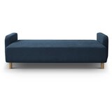 Micadoni Tamno plava sklopiva/s prostorom za odlaganje sofa 231 cm Elen – | shoptok.hr