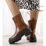 Gemre Zulan Women's Brown Ankle Boots | Shoptok.si