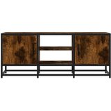 TV ormarić boja dimljenog hrasta 100x35x41 cm konstruirano | shoptok.hr