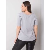 BASIC Feel Good T-shirt-RV-TS-6330.92P-light grey | Shoptok.si