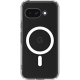 Spigen ULTRA HYBRID MAG futrola kompatibilna s MagSafeom za GOOGLE PIXEL 9A prozirna/bijela | shoptok.hr