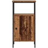 vidaXL Noćni ormarić staro drvo 41 x 31 x 80 cm od konstruiranog drva | shoptok.hr