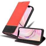  Ohišje, združljiv z Apple v rdeči črni barvi - zaščitni pokrov z magnetnim zapiranjem, stoječo funkcijo in režo za kartico, (20586534) | Shoptok.si