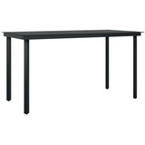  7-dijelni vrtni blagovaonski set boja hrasta | shoptok.hr