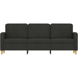  Trosjed od tkanine Crna 180 cm | shoptok.hr