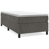  Box spring posteljni okvir temno siv 80x200 cm žamet, (20644978) | Shoptok.si