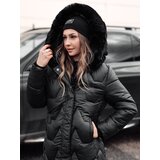DStreet Kurtka damska pikowana długa WINTERACT czarna | shoptok.hr