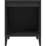  Noćni ormarići 2 kom crni 40x35x50 cm Crna | shoptok.hr