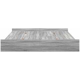  Krevet s ladicama Siva Sonoma 180 x 200 cm Konstruirano drvo | shoptok.hr