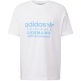 Adidas Majica boja pijeska / svijetloplava / bijela