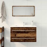 Ormarić za umivaonik u kupaonici, staro drvo, 80 x 38,5 x 48 cm, inženjerski drvo | shoptok.hr
