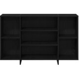 Kreveta Crni hrast 120 x 30 x 75 cm Konstruirano drvo | shoptok.hr