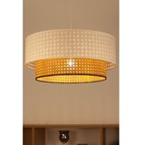  Visilica na sajli NATIA 1xE27/60W/230V prečnik 45 cm bela/braon | Eponuda.com