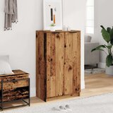 vidaXL Omarica za čevlje starinski les 59x35x100,5 cm inženirski les | Shoptok.si