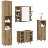  Kopalniška garnitura 4-delna artisan hrast inženirski les | Shoptok.si