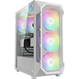 Gamdias kućište aura GC1 elite argb belo Cene