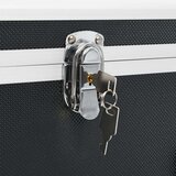 vidaXL Kutije za pohranu 2 kom crne aluminijske | shoptok.hr