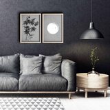 WALLXPERT Ukrasne uramljene slike, 38x53cm, 2 komada, Šarene Cijene