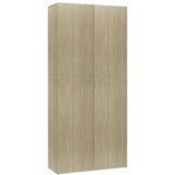 Ormarić za cipele boja hrasta 80x35,5x180 cm konstruirano drvo | Eponuda.com