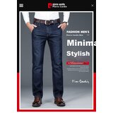 Pierre Cardin muške farmerke, ravan kroj, tamnoplave | Eponuda.com