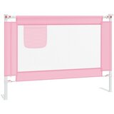  Sigurnosna ograda za dječji krevet ružičasta 90 x 25 cm tkanina | shoptok.hr