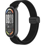 INF združljivost s xiaomi 10/9/8: magnetna pletena elastična zapestnica s kovinsko glavo black, (5000085927) | Shoptok.si