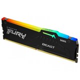 Kingston 16GB 5200MT/s DDR5 CL40 FURY Beast RGB memorija | KF552C40BBA/16 Cene