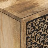  Bočni ormarić 60 x 33 x 75 cm od masivnog drva manga | shoptok.hr