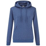 Fruit Of The Loom Niebieska bluza z kapturem Hooded Sweat Cene